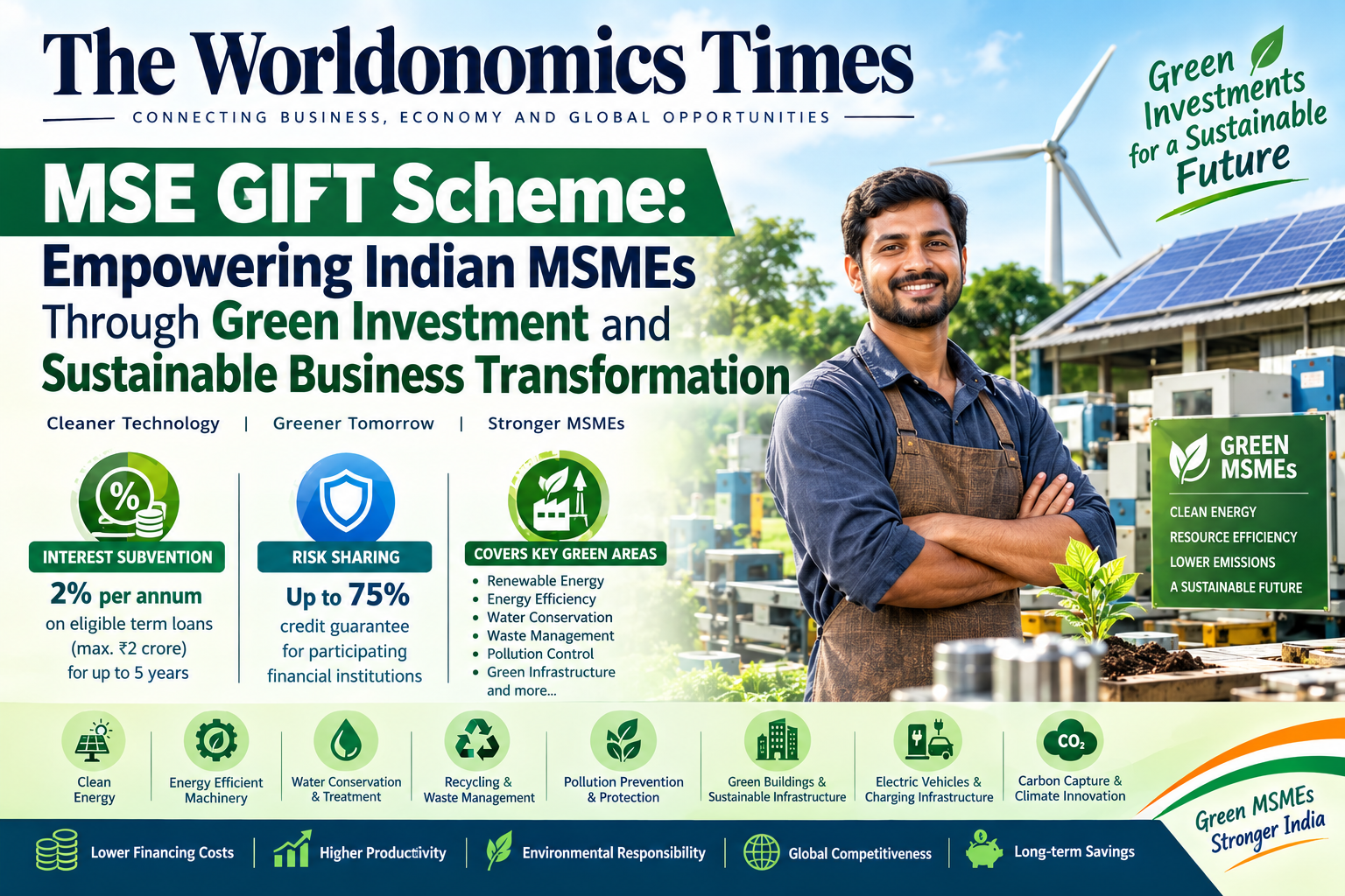 MSE GIFT Scheme: Empowering Indian MSMEs Through Green Investment and Sustainable Business Transformation