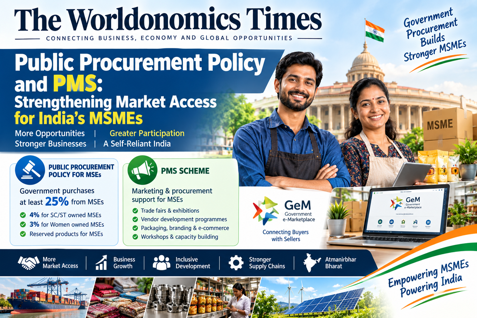 Public Procurement Policy and PMS: Strengthening Market Access for India’s MSMEs