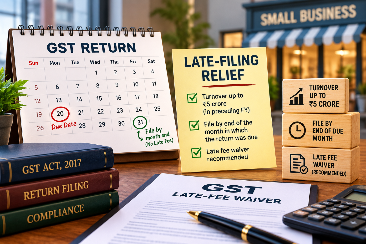 GST Council Recommends Late-Filing Relief for Small Taxpayers: Returns Filed Within the Due Month May Qualify for Fee Waiver