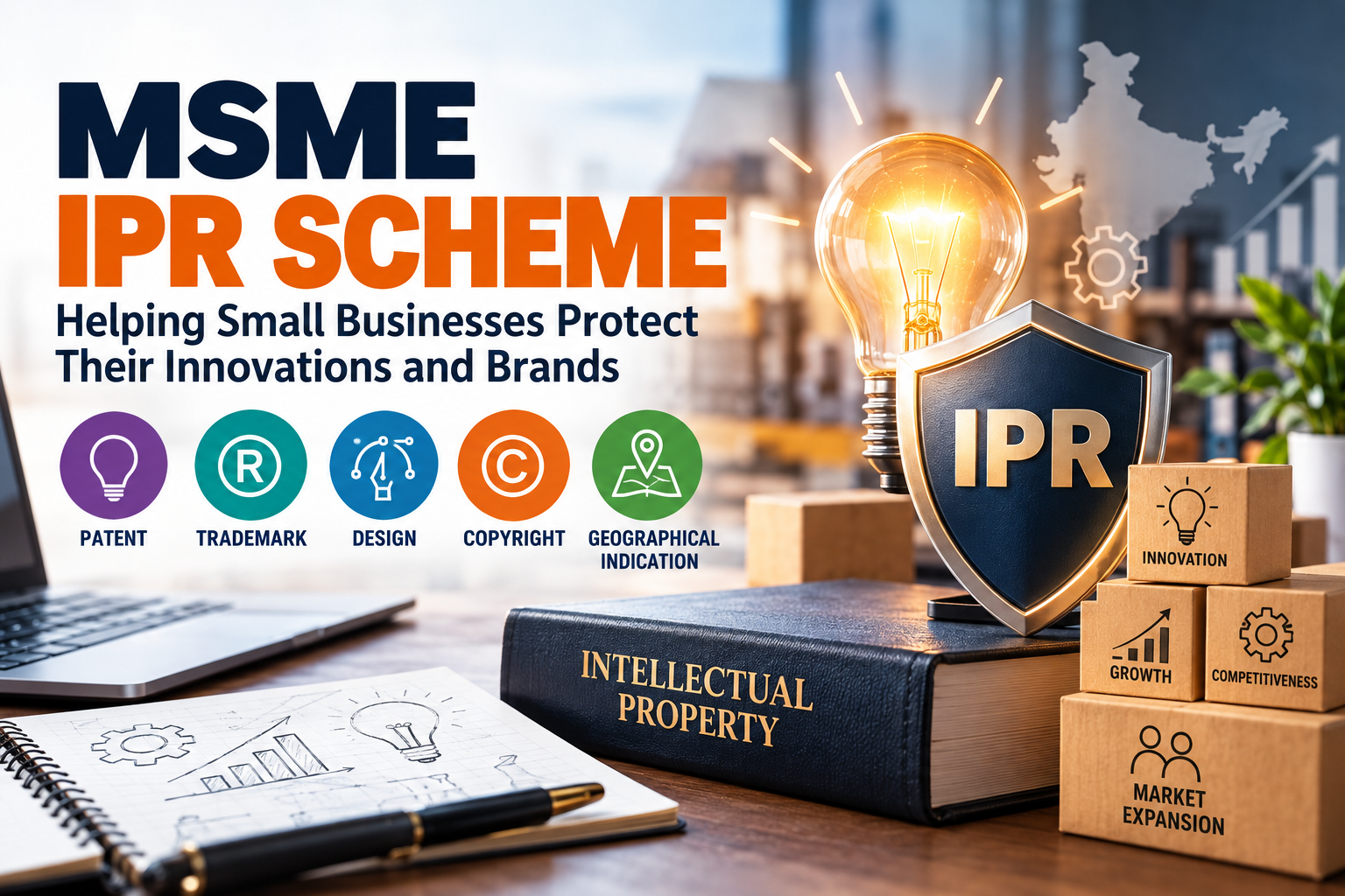 MSME IPR Scheme: Helping Small Businesses Protect Their Innovations and Brands